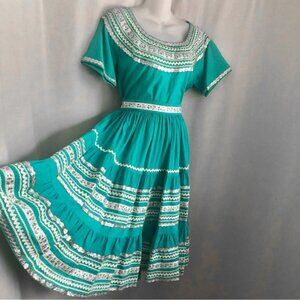 Vintage 1950s Patio Set Western Southwest Medium Faye Creations